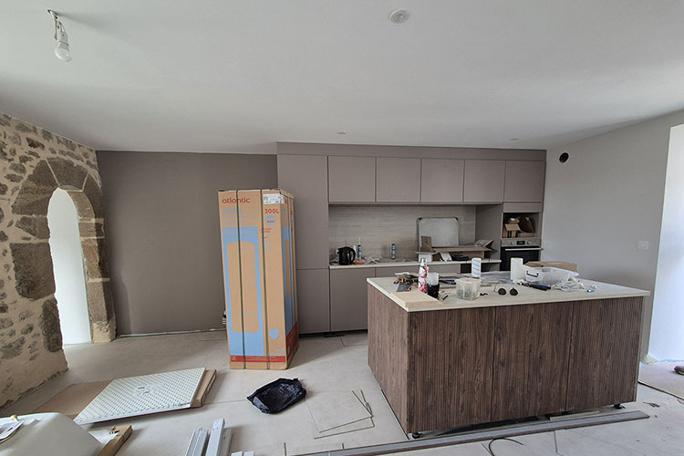 Rénovation complète d'une maison